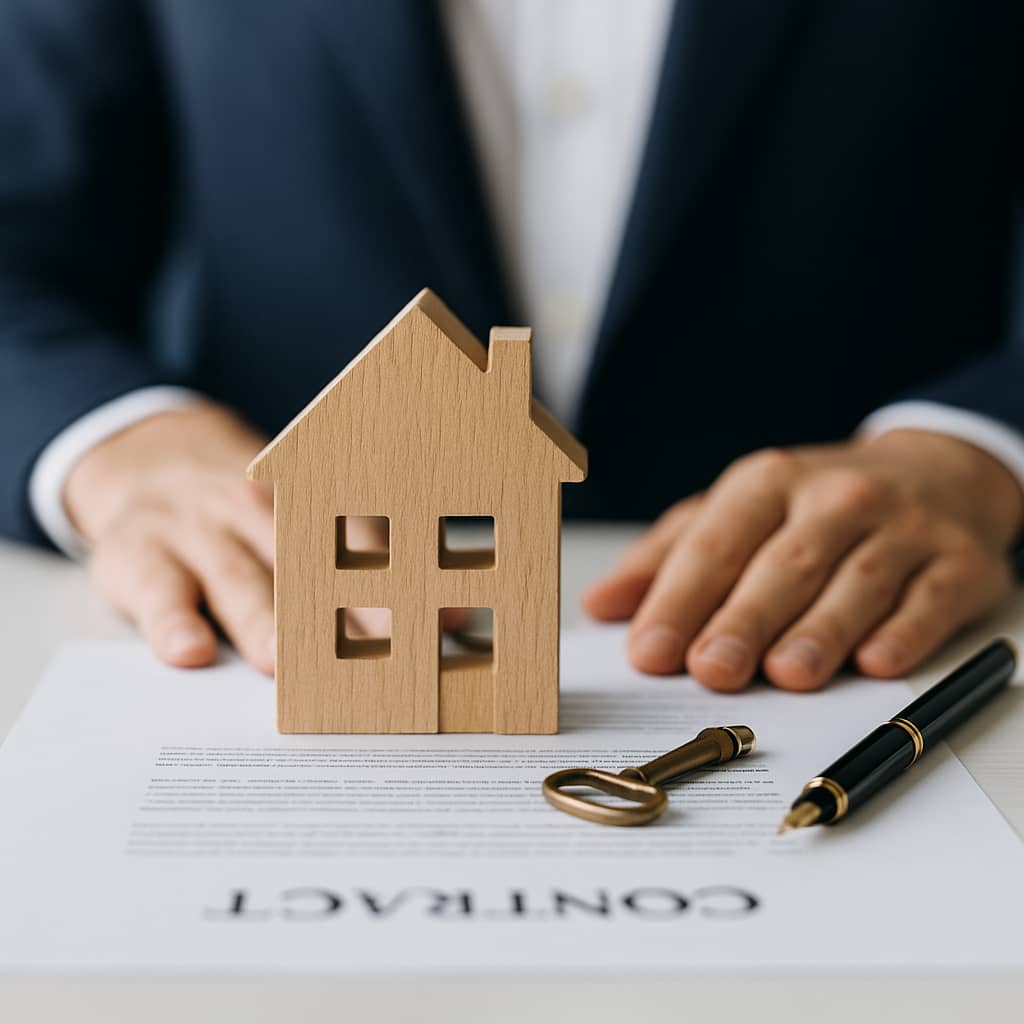 Ilustração representando Direito Imobiliário